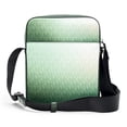thumbnail image 2 of Michael Kors Men’s Cooper Small Ombré Signature Logo Reporter Bag (Moss Multi), 2 of 10