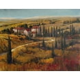 thumbnail image 2 of OToole, Tim 24x20 Black Ornate Wood Framed with Double Matting Museum Art Print Titled - Tuscany II, 2 of 4