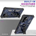 thumbnail image 5 of SOATUTO for Samsung Galaxy S22 Ultra Case ； Galaxy S22 Ultra Phone Case Shoftproof Military-Grade Armor Protective Case Built-in Hidden Kickstand Phone Case for Samsung Galaxy S22 Ultra 5G - Blue, 5 of 6
