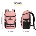 thumbnail image 2 of Mochila térmica Goloni, 24 latas, aislante, a prueba de fugas, 18 horas, 2 of 6