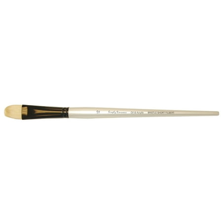 UPC: 0038372015032 | Robert Simmons Simply Simmons Long Handle Brush Bristle Short Filbert 12