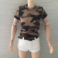 thumbnail image 1 of de Acción de Ropa 1/6 Chaleco Camiseta Pantalones Cortos Pantalones Set para CUTICAT Figura de acción ropa, 1 of 8