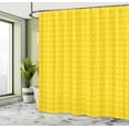 thumbnail image 5 of Ambesonne Hippie Shower Curtain, Daisies Florals Flowers, 69"Wx70"L, Yellow and White, 5 of 5
