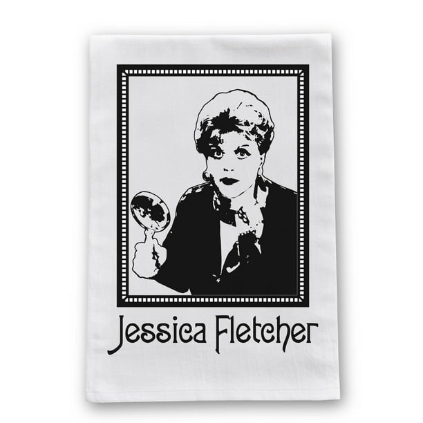 Jessica Fletcher Murder She Wrote Funny Murder Mystery Kitchen Towel -  