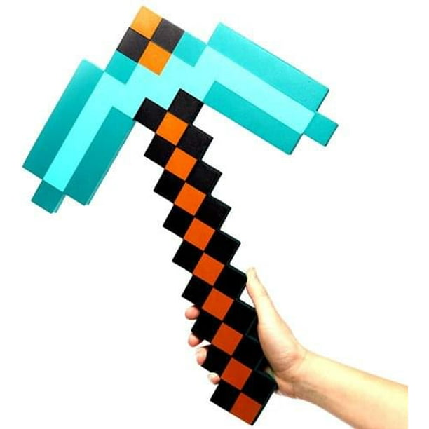 minecraft transforming pickaxe toy