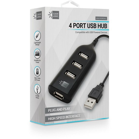 Case Logic 4 Port USB Hub
