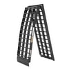 108in x 17.5in Extra Wide Aluminum Folding Single Runner Motorcycle Ramp