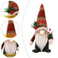 thumbnail image 3 of Christmas Gnomes,11 Inch Plush Large Swedish Gnome Ornaments with Long Hat,Knitted Elf Scandinavian Christmas Decorations for Home Decor,Holiday Decor, 3 of 6