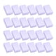 thumbnail image 1 of 24x Shinning Linen Paper Case Foam Jewelry Box Pendant Necklace Gifts Box plateado, 1 of 9