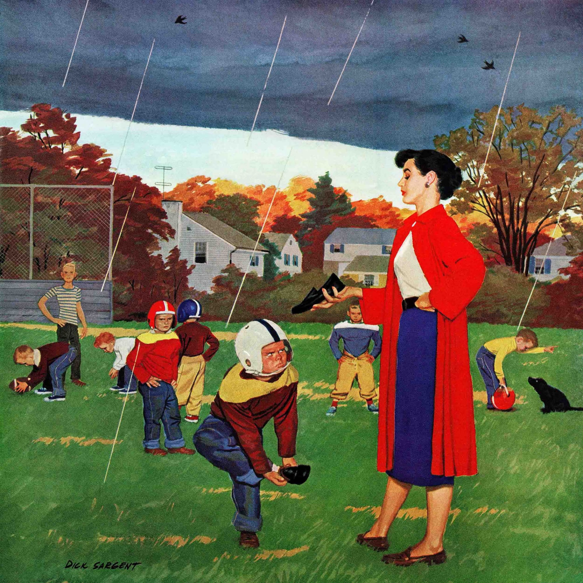 Marmont Hill Oh Mother! by Richard Sargent Painting Print on Canvas