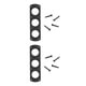 thumbnail image 4 of Scienceny Base de cubierta de enchufe de encendedor de cigarrillos de coche de motocicleta de 1/2/3/4 orificios para camión Auto barco encendedor de Type2 NO2 Scienceny  CBP062682, 4 of 6