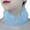 Blue, variant on Neck Collar Faux Pearls Decor Elastic Organza Lace Scarf Elegant Multi-functional Elastic Neck Wrap