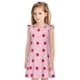 thumbnail image 1 of Fotbe Strawberry And Heart Vestido de Dormir para Niñas de 3 a 10 Años, Mangas Cortas, Estilo Princesa, Pijama Camisón con Mangas Voladas-Medium, 1 of 6