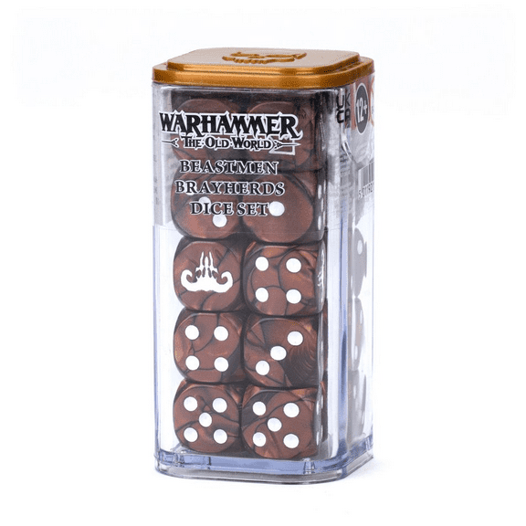 Warhammer The Old World Beastmen Brayherds Dice