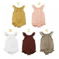 thumbnail image 3 of GYRATEDREAM Infant Newborn Baby Girl Ruffle Romper Jumpsuit Bodysuit Summer Outfit Clothes 3-12 Months, 3 of 5