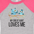 thumbnail image 4 of Inktastic Owls My Great Aunt Loves Me Boys or Girls Baby Bodysuit, 4 of 5