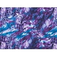 thumbnail image 2 of Zelouf Mosiac Cheetah Print On Annabelle  , Sewing, DIY, Crafts Fabric by the Yard, Purple/blue, 10 Yard, 2 of 2
