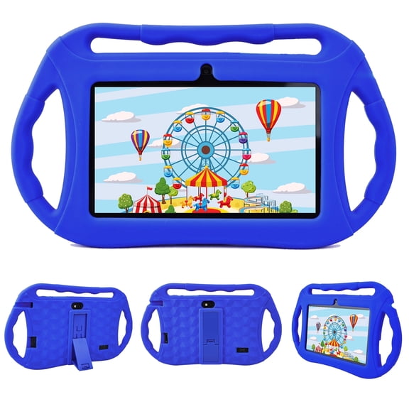 Veidoo Tableta para Niños, Tableta Android de 7 Pulgadas, 2GB+32GB, WiFi, Pantalla IPS (Azul Oscuro)