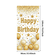 thumbnail image 5 of Glitter Design Banner Gold Balloons Birthday Decoration Stars Confetti for Birthday Party Celebration Indoor Decoration Photo Shoot, 5 of 9
