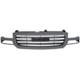 thumbnail image 2 of For 03-07 Sierra Pickup Truck LD Front Grille Assembly Gray Shell & Black Insert, 2 of 5