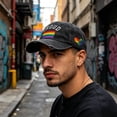 thumbnail image 6 of Baseball Cap,Lightweight Casual Hat,Breathable Adjustable Washable Trucker Hat for Daily Wear,Outdoor Activity,Casual Matching,Unisex Men&Women, 6 of 9