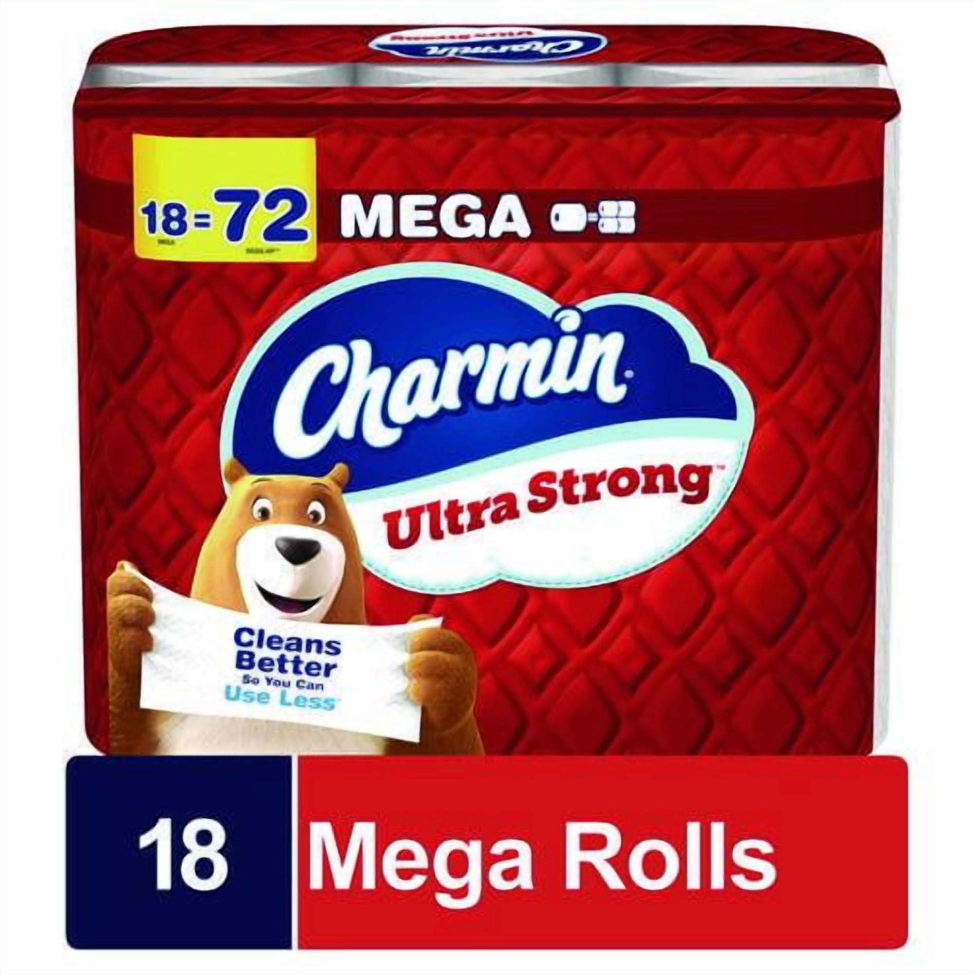 Ultra Strong Bathroom Tissue, Septic Safe, 2-Ply, White, 220 Sheets/Roll, 18 Rolls/Pack | Bundle of 2