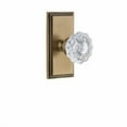thumbnail image 6 of Grandeur Carver_Psg_234 Carre Solid Brass Rose Passage Door Knob Set - Brass, 6 of 6