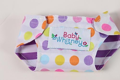 Reversible Baby Doll 9-Pack Cloth Diaper Set, Assorted