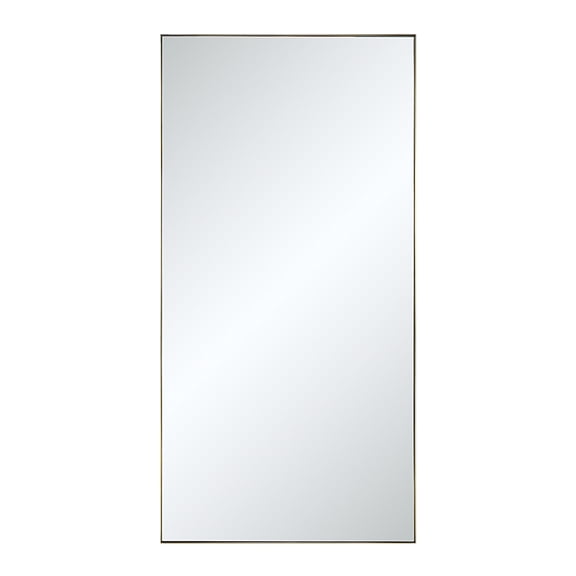 Renwil Orrin 60" H x 30" W Wall Mirror, Yellow