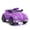 Purple, variant on 12V Kids Dual Motor 4 Wheels Ride On Car W/2.4G Parents RC, Anti-Tip Design, LED, USB, Bluetooth, 3 speeds, Speed:1.86 - 2.49mph km/h, Max Load 100 lbs for Yr 2-4 First Car Gift, Purple