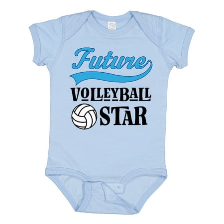 

Inktastic Future Volleyball Star Gift Baby Boy Bodysuit