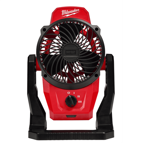 Milwaukee Batteries 3-Speed Tool M12 Mounting Fan