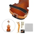 thumbnail image 2 of CEORPER Violin Shoulder Rest Maple Wood Violin Shoulder Soft Pad Violin Part for 4/4 Size Foldable & Height Adjustable Feet, 2 of 18