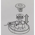thumbnail image 4 of 2) WORX WA0004 Replacement Trimmer Line Spool WG150-166, 4 of 4