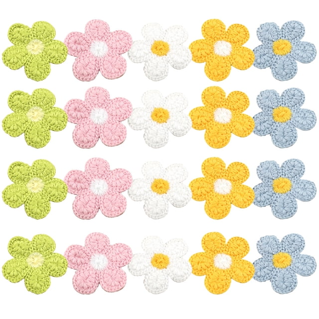 20 parches resistentes al desgaste para sombreros, abrigos, ropa compacta y decorativa.