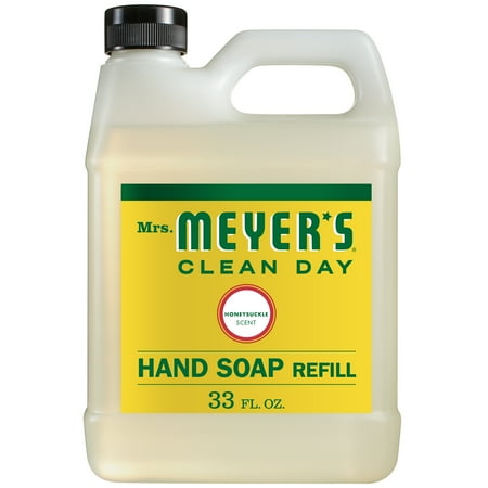 Mrs. Meyer´s Clean Day Hand Soap Refill, Basil, 12.5 Fluid Ounces, 3 count