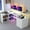 White, variant on Uforic L Shaped Desk with LED Light & Power Outlets, Corner Computer Desk with Drawers & Open Storage Shelves, Gray