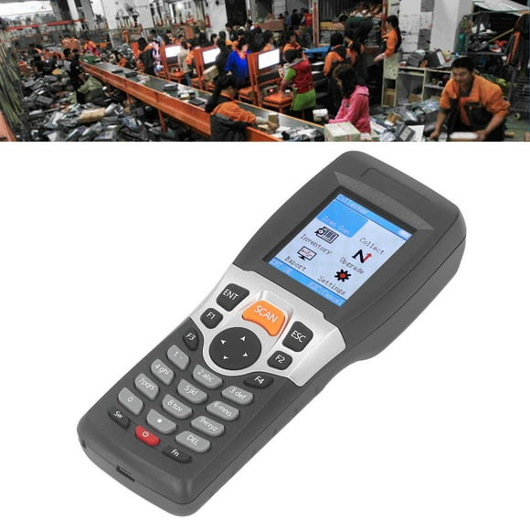 Bar Code Reader, Inventory Scanner Wide Application ABS Shell Portable Multiple Functions for Warehouses
