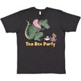 thumbnail image 3 of Inktastic Funny Tea Rex Party T-Shirt, 3 of 5