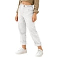thumbnail image 5 of Kids Linen C𝐚pri Pants 2026 Summer Trendy Cropped Trouser Beach Casual Fashion Capris Clothes Straight Leg Loose Sweatpant, 5 of 7