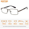 thumbnail image 5 of EFE Reading Glasses 4 Pack Comfort Readers for Men, Anti-Eyestrain Eyeglasses, 5 of 13