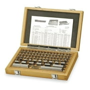 Westward Gage Block Set,Rectangular,81 Pc 2YNK8