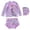 j-98Purple32, variant on MEZZALL Summer Cute Cartoon Three Piece Swimsuit For Girls Toddlers Children Pool With Cartoon / Flower Print Beachwear