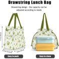 thumbnail image 4 of Lunch Bag for Women Insulated Womens Drawstring Lunch Bag for Work, Stain-Resistant Large Lunch Box for Women with Containers, Cinch Closure Cromwell Bag Black Man Reusable Lunch Bag Office, 4 of 4