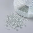 thumbnail image 3 of 1Box 6 Colors 6/0 Glass Seed Beads Round Black 4mm Hole: 1~1.5mm about 60g/Box 600pcs/Box, 3 of 3