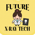 thumbnail image 4 of Inktastic Future X Ray Technician X-ray Tech Girls Baby Bib, 4 of 4