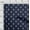 Dark Indigo, variant on oneOone Organic Cotton Poplin Twill Fabric Floral Block Fabric Prints By Yard 42 Inch Wide