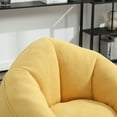 thumbnail image 6 of Lazy Bean Bag Chair with Footstool, Floor Sofa Bean Bag Chair, High Pressure Foam Single Sofa with Ottoman, Easy to Move Chair for Living Room, Dorm, Apartment, 6 of 9