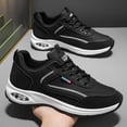 thumbnail image 3 of CORASUN Men's Air Cushion Running Shoes, Lace Up Non Slip Athletic Sneakers, Lightweight Casual Walking Shoes, 3 of 5