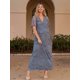thumbnail image 5 of Maternity Dresses For Photo Shoot Summer V Neck White Lace Short Sleeve Pregnancy Dress Pregnant Women Photography Maxi Dress Skirts, 5 of 5